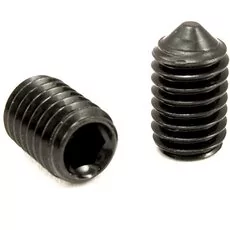 Śruba dociskowa M10*25 stożkowa ISO 4027 bez łba
