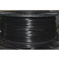 Drut spawalniczy PEHD średnica 4mm 1KG czarny