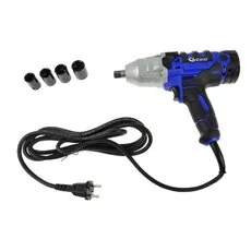 Klucz udarowy elektryczny 1/2\" + nasadki NEW MODEL