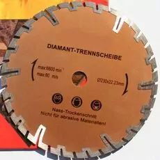 Tarcza diamentowa 180*22,2 głębokie cięcie