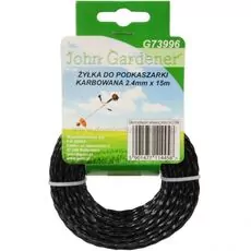 Żyłka do kosy spalinowej skręcana 2,4 mm 15 m Żyłka do kosy spalinowej skręcana 2,4 mm 15 m