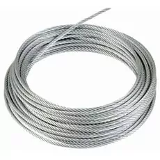 Lina ze stali kwasoodpornej 6mm splot 7x19 10mb