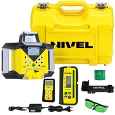 Rotacyjny niwel. laser. Nivel System NL720G DIGITAL (wiązka zielona)  z czujnikiem cyfrowym