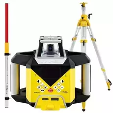 Niwelator laserowy NL620R DIGITAL (czerwony) w zestawie z łatą i statywem SJJ32