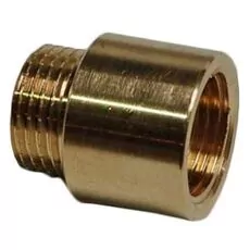 Przedłużka mosiężna wew/zew 1/2\" 1cm
