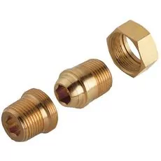 Śrubunek mosiężny prosty R1/8z, M0 2060 1/8