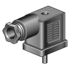 Wtyczka z diodą i warystorem IP 65, 230V AC/DC CEP/1 LV 220