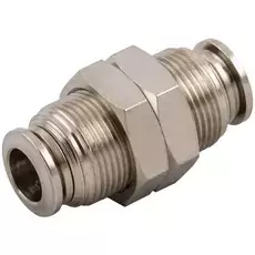 Złączka pneumatyczna wtykowa grodziowa 57050 M22x1 12mm