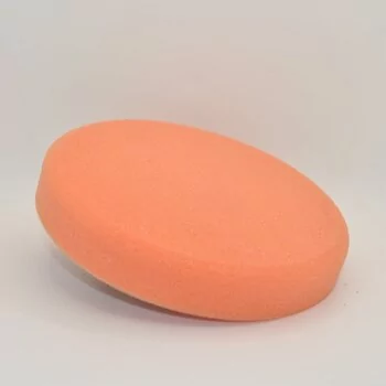 Gąbka polerska Pomarańczowa 125mm średnio twarda