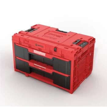 Modułowa skrzynia narzędziowa QS ONE DRAWER 2 TOOLBOX 2.0 RED ULTRA HD CUSTOM