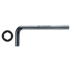 Klucz imbusowy (ampulowy) trzpieniowy krótki chromowany 6 mm Wera 950