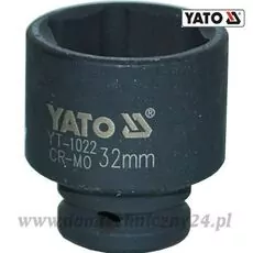 Klucz udarowy 25mm krótki 1/2\" YATO CrMo