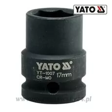 Klucz udarowy 17mm krótki 1/2\" YATO CrMo
