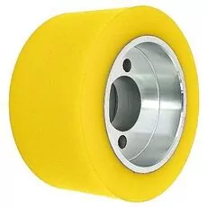 Rolka do posuwu 110/35mm 200kg RMP-110-47/35 metalowo poliuretanowa Rolka do posuwu 110/35mm 200kg RMP-110-47/35 metalowo poliuretanowa