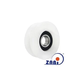 Rolka C70/10Ł tworzywo na linkę 10mm z łożyskiem