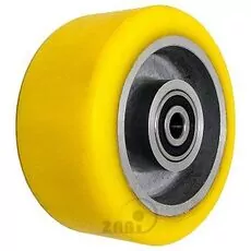 Koło A10P 100mm, 230kg aluminiowo poliuretanowe