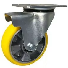 Koło A42PRW alumin.-poliuret. 160mm 400kg w obud. skrętnej