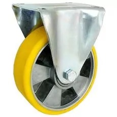 Koło A73P alumin.-poliuretan. 150mm, 400kg w obud. stałej Koło A73P alumin.-poliuretan. 150mm, 400kg w obud. stałej