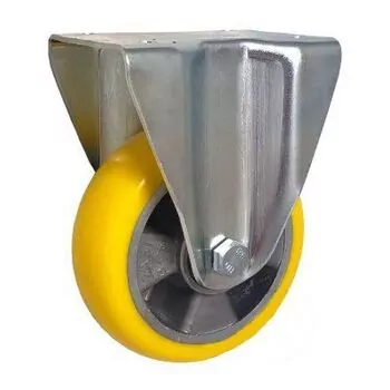 Koło A23MPR alumin.-poliuretan. 125mm, 150kg w obud. stałej
