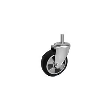 Koło aluminiowo-gumowe z trzpieniem A24MG*15  - 125mm, 150kg