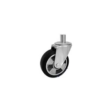 Koło aluminiowo-gumowe z trzpieniem A24MG*24 - 125mm, 150kg