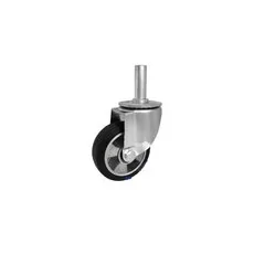 Koło aluminiowo-gumowe z trzpieniem A24MG*25 - 125mm, 160kg