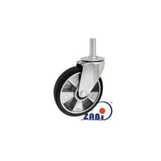 Koło aluminiowo-gumowe z trzpieniem A54G*28 - 180mm, 200kg