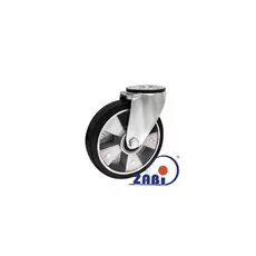 Koło aluminiowo-gumowe z otworem  A57G - 180mm, 200kg