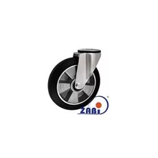 Koło aluminiowo-gumowe z otworem  A67G - 200mm, 250kg