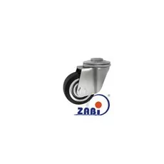 Koło aluminiowo-gumowe z otworem A8GW - 80mm, 150kg