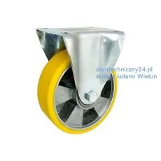 Koło A43P alumin.-poliuretan. 160mm, 400kg w obud. stałej Koło A43P alumin.-poliuretan. 160mm, 400kg w obud. stałej