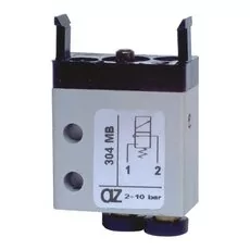 Zawór mechaniczny mini 3/2 do węża fi 4 mm NO normalnie otwarty, do przycisków MB 314 Zawór mechaniczny mini 3/2 do węża fi 4 mm NO normalnie otwarty, do przycisków MB 314