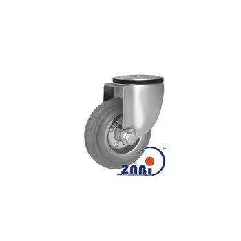 Koło metal-guma skrętne z otworem 140mm 130kg 37S